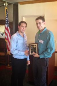 Rotaractor of the Year Lucas Hildebrand